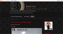 Desktop Screenshot of bastafashion.blogspot.com