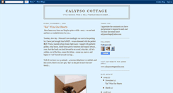 Desktop Screenshot of calypsocottage.blogspot.com