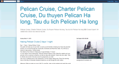 Desktop Screenshot of halongpelicancruise.blogspot.com