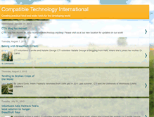 Tablet Screenshot of compatibletechnologyinternational.blogspot.com