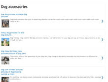 Tablet Screenshot of dogs-accessories.blogspot.com