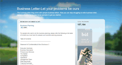 Desktop Screenshot of business-letter2u.blogspot.com