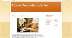 Desktop Screenshot of homedecorcenter.blogspot.com