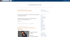 Desktop Screenshot of fashionlush.blogspot.com