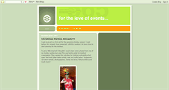 Desktop Screenshot of 4theloveofevents.blogspot.com