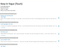 Tablet Screenshot of keepinvogue.blogspot.com