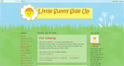 Desktop Screenshot of littlesunnysideup.blogspot.com