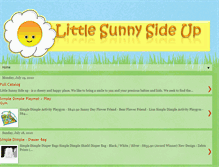 Tablet Screenshot of littlesunnysideup.blogspot.com