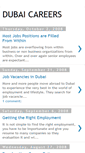 Mobile Screenshot of dubai-careers.blogspot.com