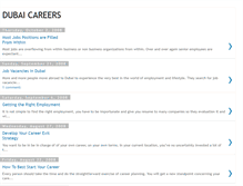 Tablet Screenshot of dubai-careers.blogspot.com