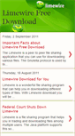 Mobile Screenshot of limewirefree-download.blogspot.com