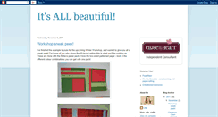 Desktop Screenshot of its-all-beautiful.blogspot.com