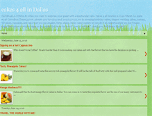 Tablet Screenshot of cakes-4-all-dallas.blogspot.com