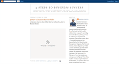 Desktop Screenshot of 5bizsteps.blogspot.com