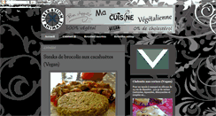 Desktop Screenshot of macuisinevegetalienne.blogspot.com