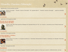 Tablet Screenshot of cinefilosofiauesb.blogspot.com