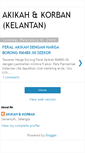 Mobile Screenshot of akikahkorbankelantan.blogspot.com