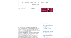 Desktop Screenshot of hacks2008.blogspot.com
