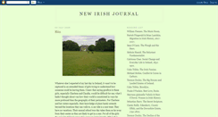 Desktop Screenshot of newirishjournal.blogspot.com