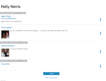 Tablet Screenshot of hollynorrisstyle.blogspot.com