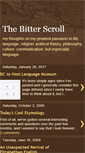 Mobile Screenshot of bitterscroll.blogspot.com
