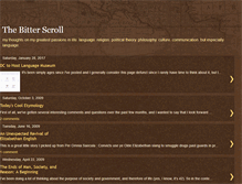 Tablet Screenshot of bitterscroll.blogspot.com