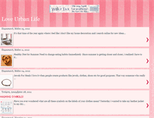 Tablet Screenshot of loveurbanlife.blogspot.com