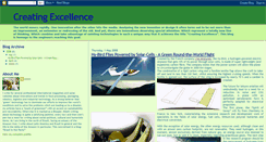 Desktop Screenshot of creatingexcellence.blogspot.com