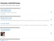 Tablet Screenshot of paginasinoportunas.blogspot.com