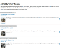 Tablet Screenshot of minihummer.blogspot.com