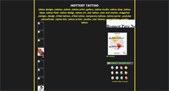 Desktop Screenshot of hottesttattoo99.blogspot.com