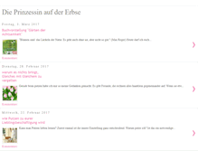Tablet Screenshot of dieprinzessinaufdererbse.blogspot.com