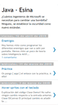 Mobile Screenshot of java-esina.blogspot.com