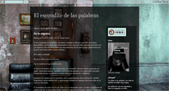 Desktop Screenshot of elesconditedelaspalabras.blogspot.com