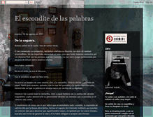 Tablet Screenshot of elesconditedelaspalabras.blogspot.com