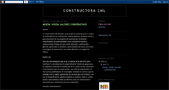 Desktop Screenshot of constructoracml.blogspot.com