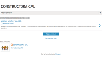 Tablet Screenshot of constructoracml.blogspot.com