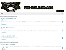 Tablet Screenshot of pes-1malaysia.blogspot.com