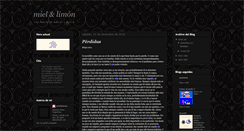 Desktop Screenshot of mielxlimon.blogspot.com
