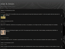 Tablet Screenshot of mielxlimon.blogspot.com