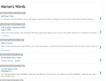 Tablet Screenshot of marianswords.blogspot.com