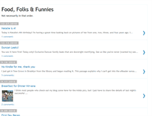 Tablet Screenshot of foodfolksfunnies.blogspot.com