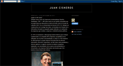 Desktop Screenshot of juancisnerosfc.blogspot.com