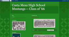 Desktop Screenshot of costamesahs1966.blogspot.com