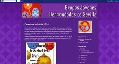 Desktop Screenshot of gruposjovenesdesevilla.blogspot.com