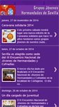 Mobile Screenshot of gruposjovenesdesevilla.blogspot.com