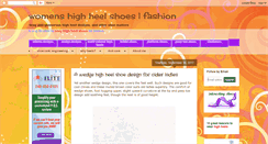 Desktop Screenshot of highheels4u.blogspot.com