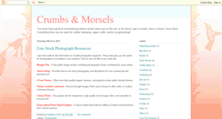 Desktop Screenshot of crumbsmorsels.blogspot.com