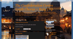Desktop Screenshot of confedyouthchorus.blogspot.com