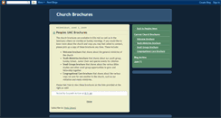 Desktop Screenshot of churchbrochures.blogspot.com